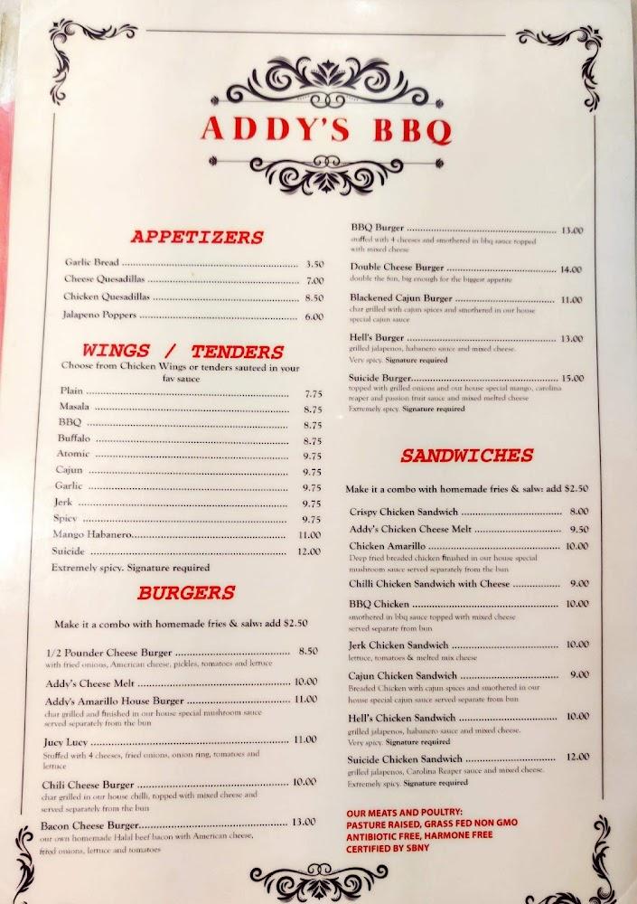 ADDY'S BBQ Menu image 2